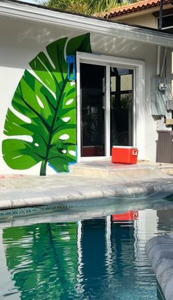 Large Art Decor Outdoor Mural 