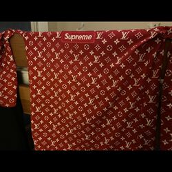 RARE!! Supreme x LV red long sleeve shirt 100% authentic for Sale in  Orlando, FL - OfferUp