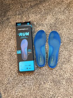 Running Support Insoles: Size 8