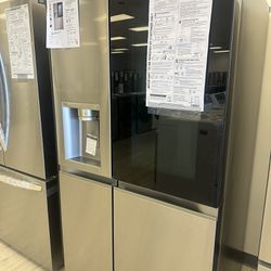 LG27 Cubic Fit Side-By-Side Smart Refrigerator