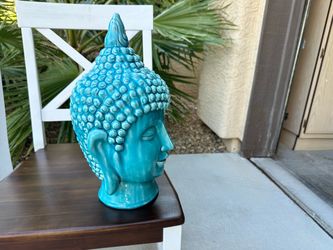 Turquoise Buddha statue