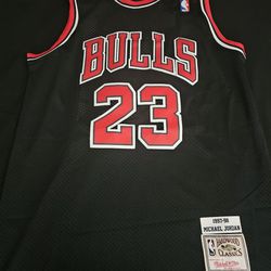 Chicago Bulls Michael Jordan Jersey Size Large