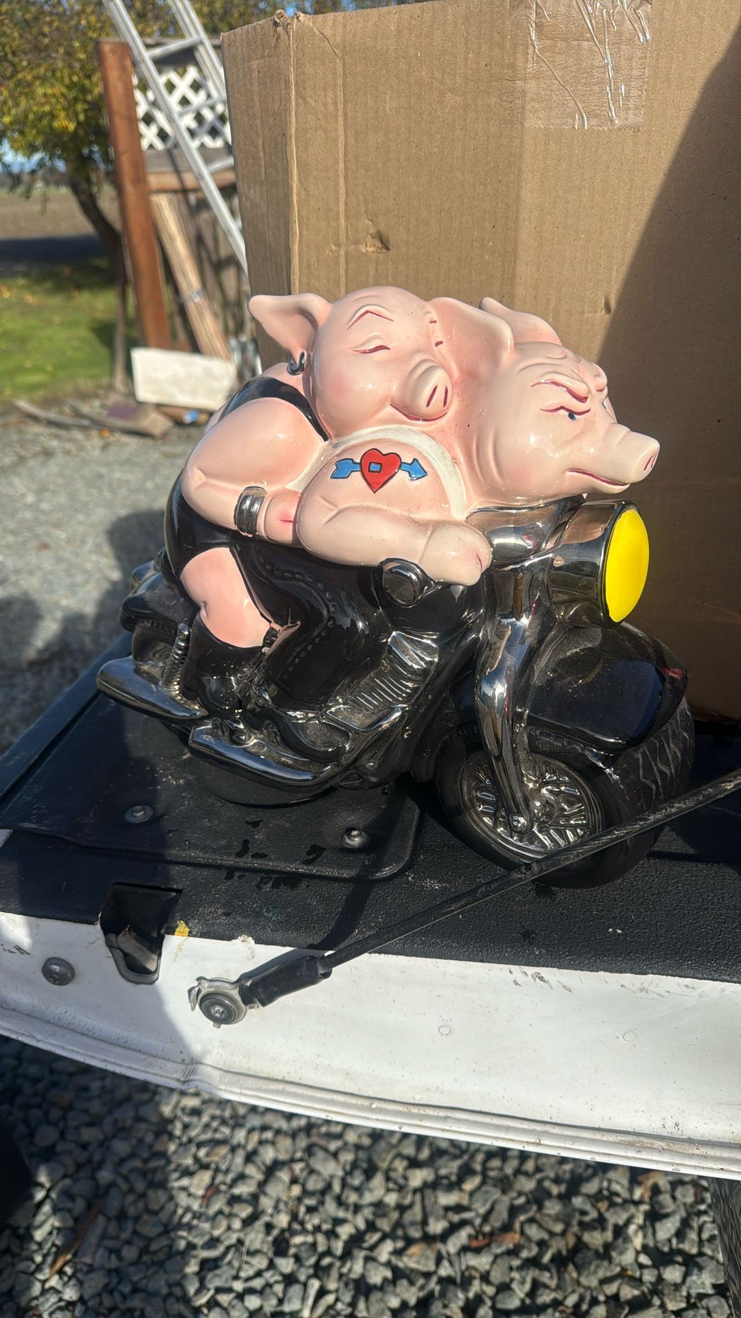 Cookies Motorcycle Jar