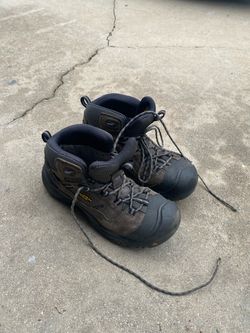 Keen and timberland work boots