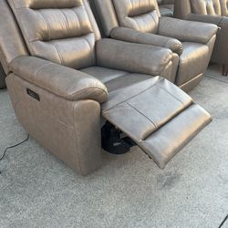 Mason Leather Power Recliner