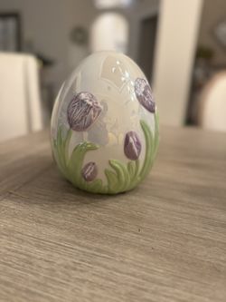 Easter Ceramic Light Up Egg