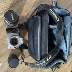  Cannon EOS Digital 300D Camera, Extra lens, Batteries, 512 GB card, $2,500 online price