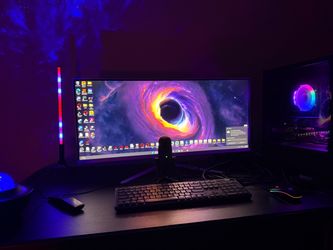 Ultrawide Curved Gaming Monitor with MSI 3060 RTX PC