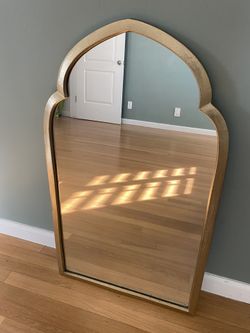 Gold Arched Mirror