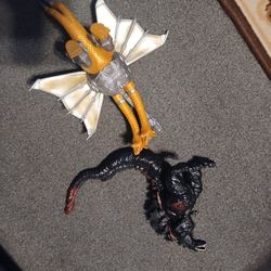 Godzilla and Ghidorha Collectibles Excellent Condition 15 inch 