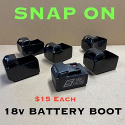 Snap On 18v - CTB815 — Battery Boot Cover (((( $15 EACH )))) ❗️New - 10 available ❗️