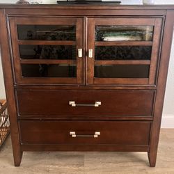 TV Table W/ Drawers & Compartment 