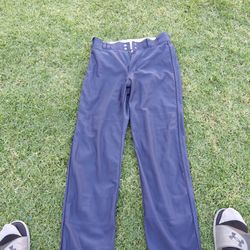 Baseball Pants Mens Large Blue