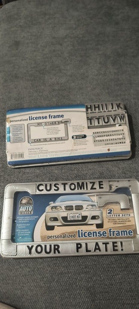 Innovage Personalized License Frame