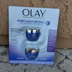 Olay Moisturizing Night Cream, 2-pack, Brand New, Unopened