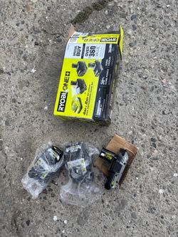 Ryobi ONE+ 18V 4Ah & 2Ah Battery Starter Kit