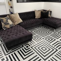 Black Sofa Sectional