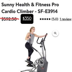 SUNNY HEALTH & FITNESS PRO CARDIO CLIMBER