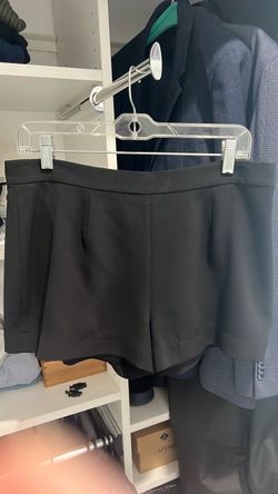 Aqua Black Dress Shorts Size L