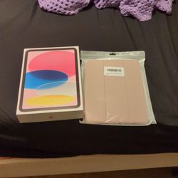 Apple iPad And Case.