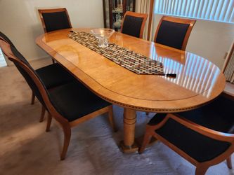 Dining Room Table 6 Chairs $999