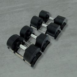 ( BRAND NEW IN BOX ) Pair Of 80lb Adjustable Dumbbells - Click On My Profile For More Gym Equipment 