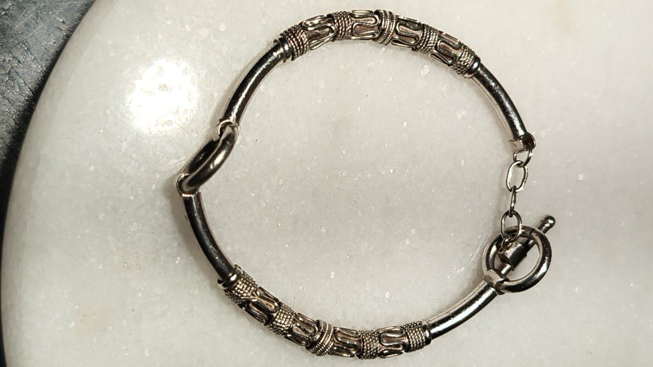 Bangle -Bracelet Sterling Silver 