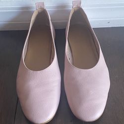 Everlane The Italian Leather Day Pink  8 Womens Shoes Loafer Flats