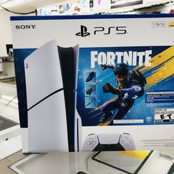 PlayStation 5 Slim Disc Fortnite Skin Bundle 