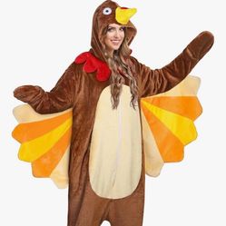 Turkey thanksgiving Adult Size Small Onesie!