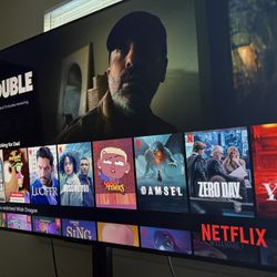 65 Inch TCL  Roku Tv