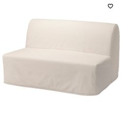 IKEA LYCKSELE LÖVÅS Sleeper sofa, Ransta natural