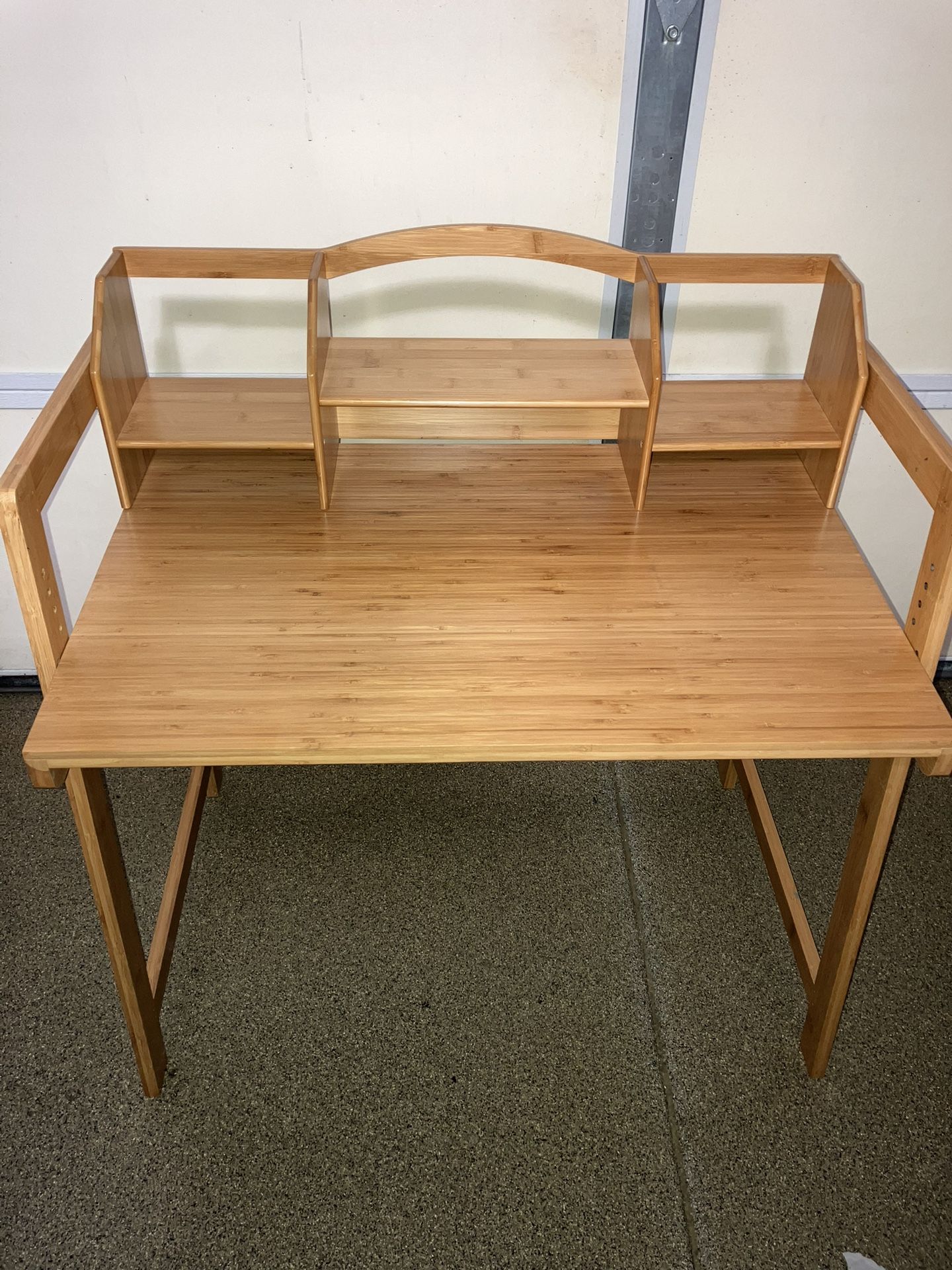 Wooden Adjustable Kids Desk And Chair Set