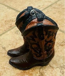 Decorative Cowboy Boots Holiday Ornament $