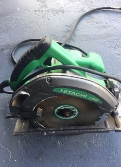 Hitachi saw