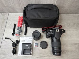 Canon EOS 4000D 18MP DSLR Digital Camera Bundle (A1D032529)
