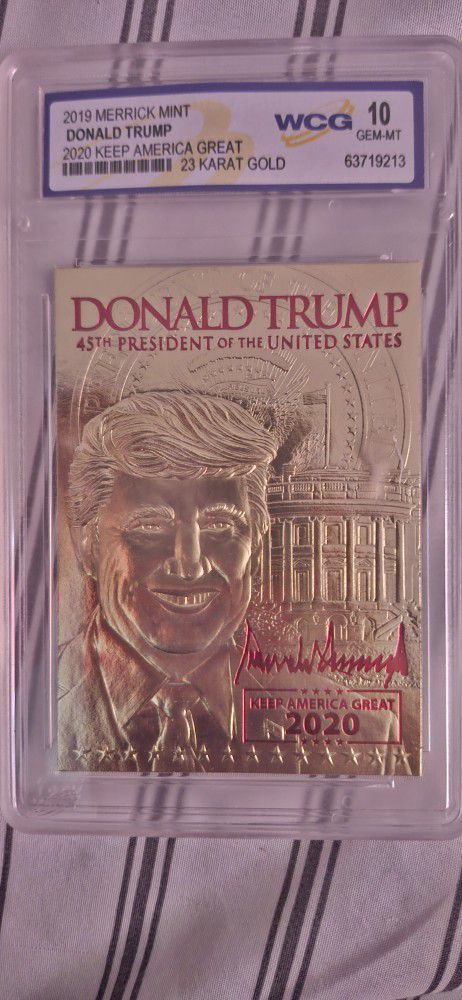 Trump Card 23k GOLD