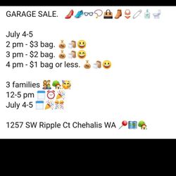Garage Sale 