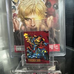 Marvel Punisher 2099 Foil Card 1993 Skybox