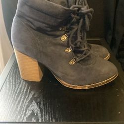Blue Suede Boots 7 1/2