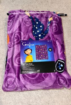 Soft Coraline blanket