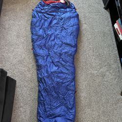 NORTH FACE Blue Kazoo Pertex Sleeping Bag Retail $199
