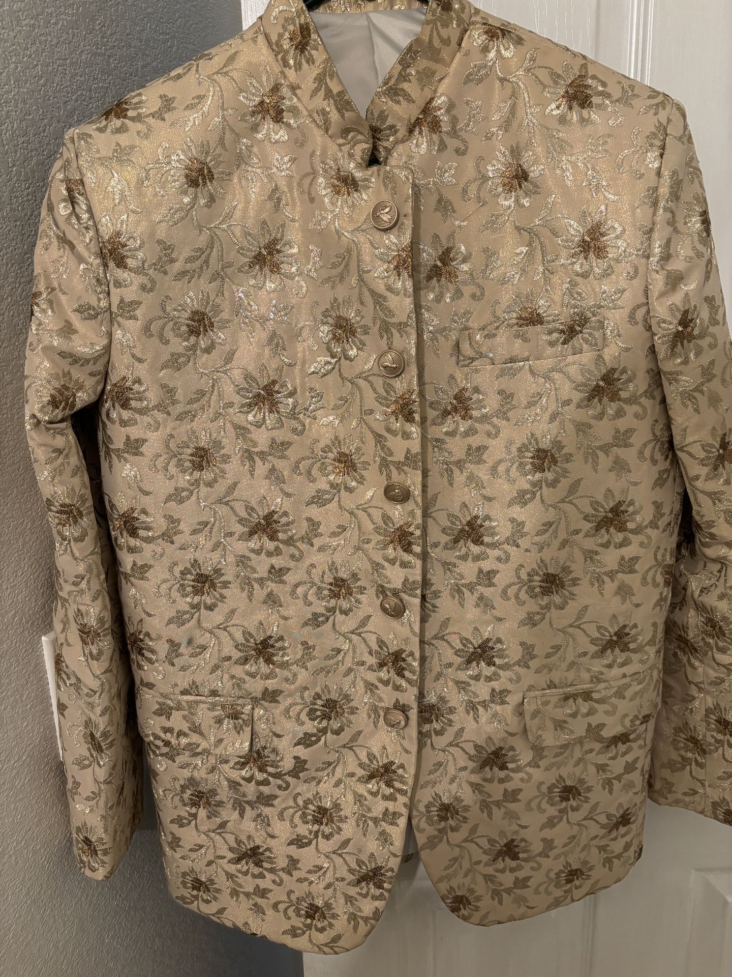 Golden Prince Coat Embroidery