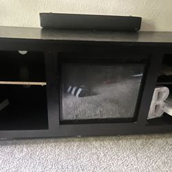 Fireplace tv stand 