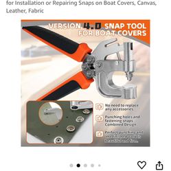 Snap Fastener Tool