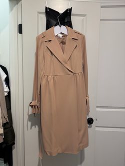 Lauren Conrad Taupe Pink Coat