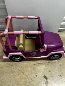 LARGE Toy 4x4 Jeep for Dolls Vehicle for 18 inch dolls