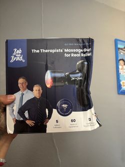 Bob and Brad Q2 Pro Mini Massage Gun with Heat & Cold Therapy