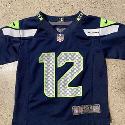Toddler Seahawks 12th Man Jersey Size 2T