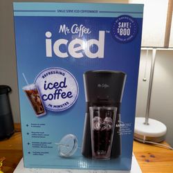 Iced Coffee Maker Single Serve Tumbler with Reusable Filter